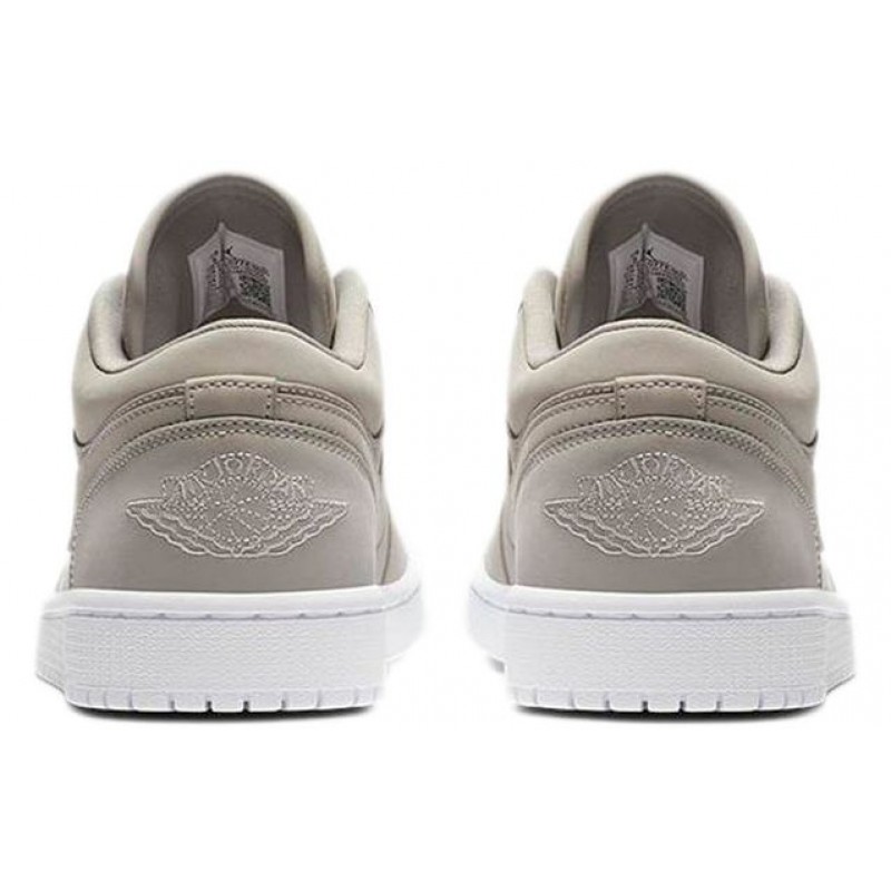 Womens WMNS Air Jordan 1 Low 'Grey Fog' Grey Fog/Grey Fog/White DC0774-002