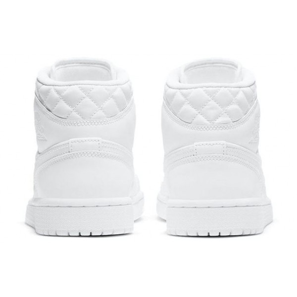 Womens WMNS Air Jordan 1 Mid SE Quilted White DB6078-100