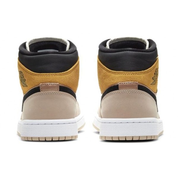 Womens WMNS Air Jordan 1 Mid SE Particle Brown DD2224-200