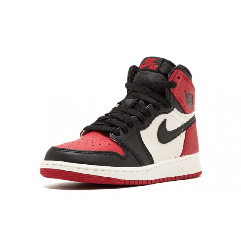 Air Jordan 1 Retro High OG BG Bred Toe 575441-610