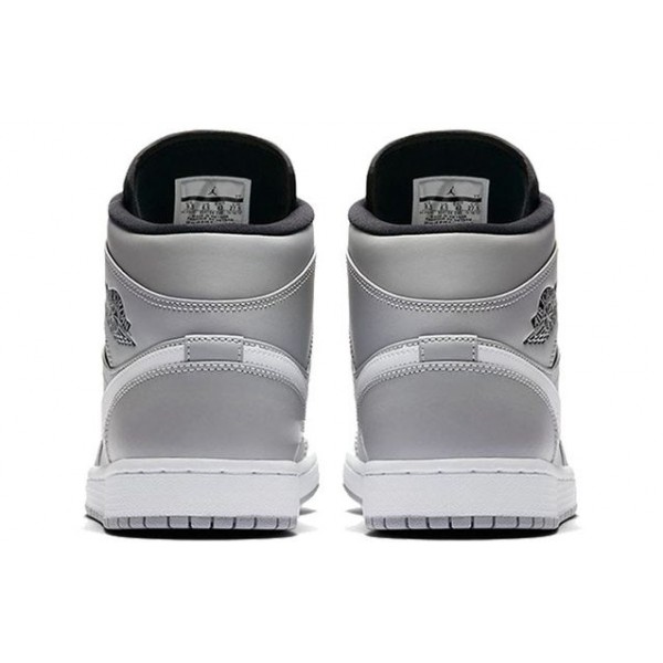 Air Jordan 1 Mid Wolf Grey 554724-046