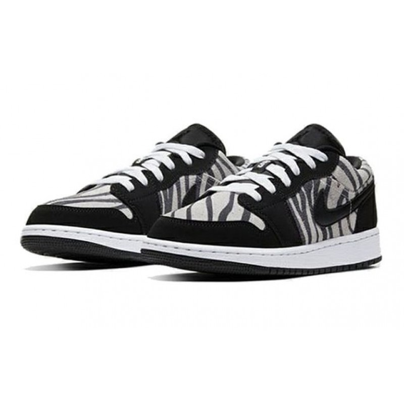 Air Jordan 1 Low GS Zebra 553560-057