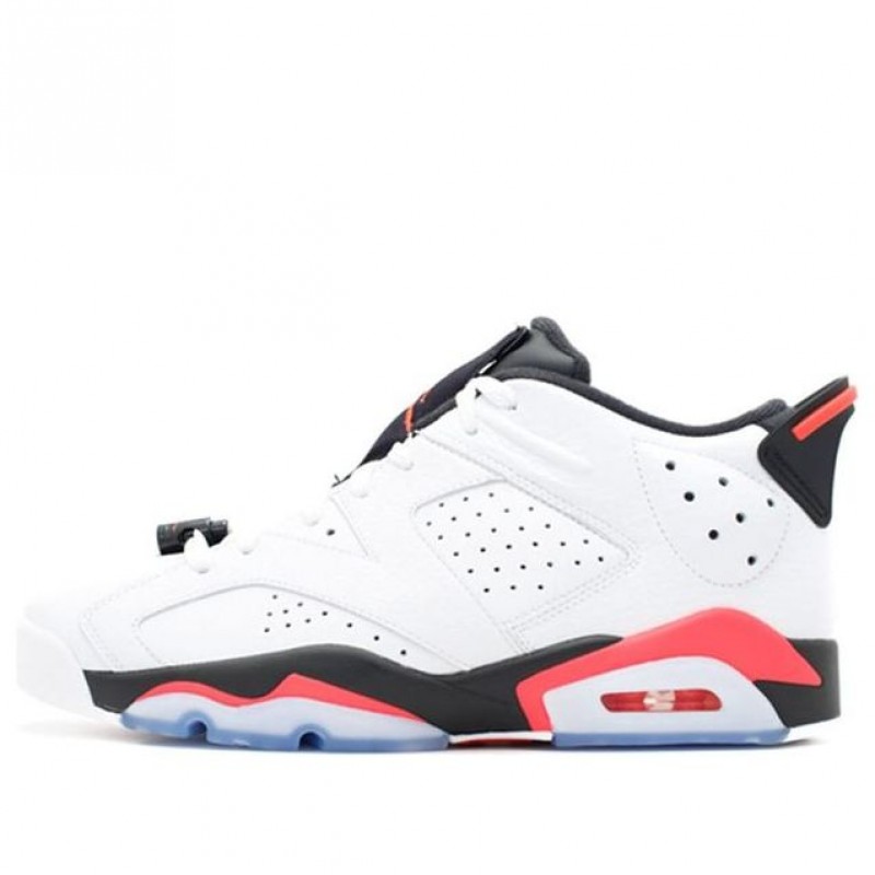 Air Jordan 6 Retro Low White Infrared 304401-123