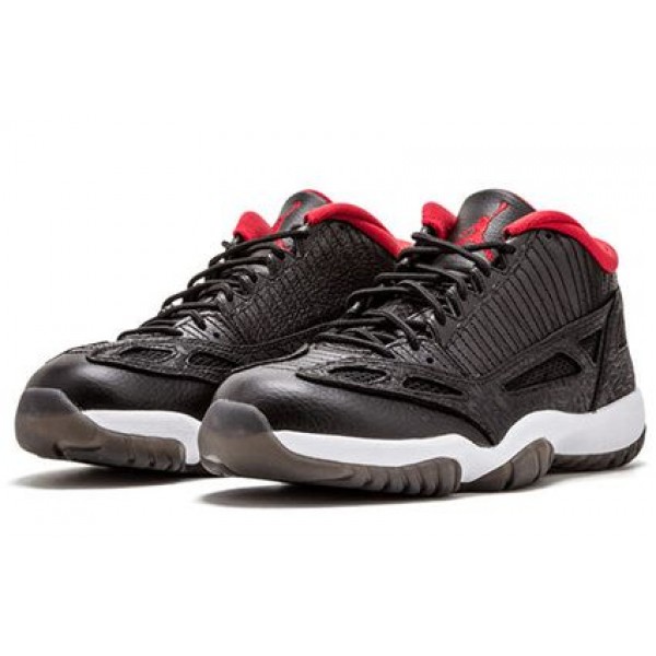 Air Jordan 11 Retro Low 'IE' 2011 Black/Varsity Red-White 306008-001