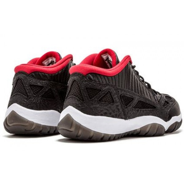 Air Jordan 11 Retro Low 'IE' 2011 Black/Varsity Red-White 306008-001