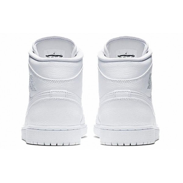 Air Jordan 1 Mid White 554724-129