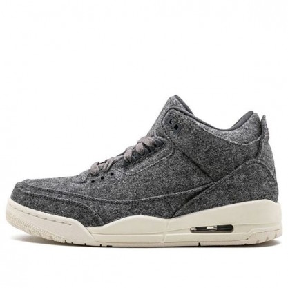 Air Jordan 3 Retro Wool BG Dark Grey 861427-004