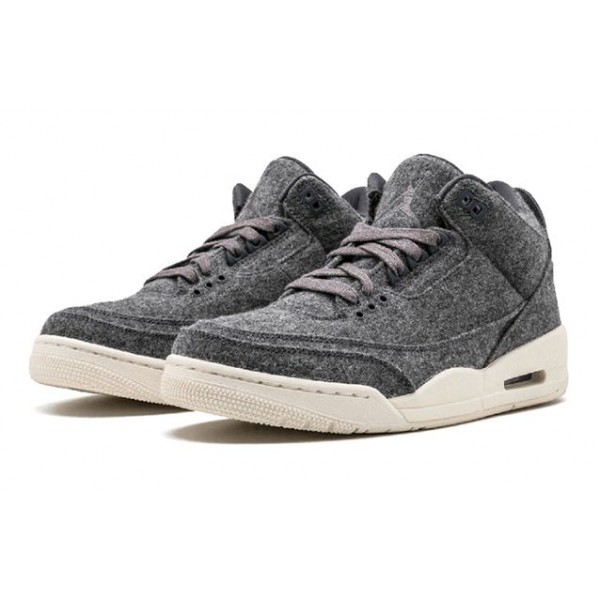 Air Jordan 3 Retro Wool BG Dark Grey 861427-004