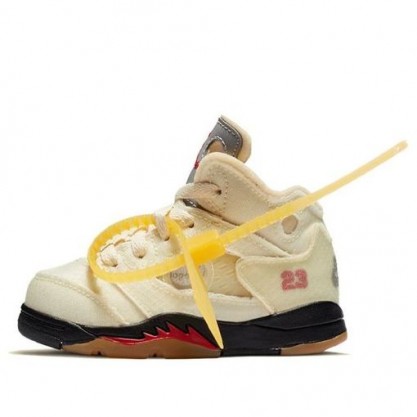 Air Jordan 5 Retro SP TD Off-White - Sail CV4828-100