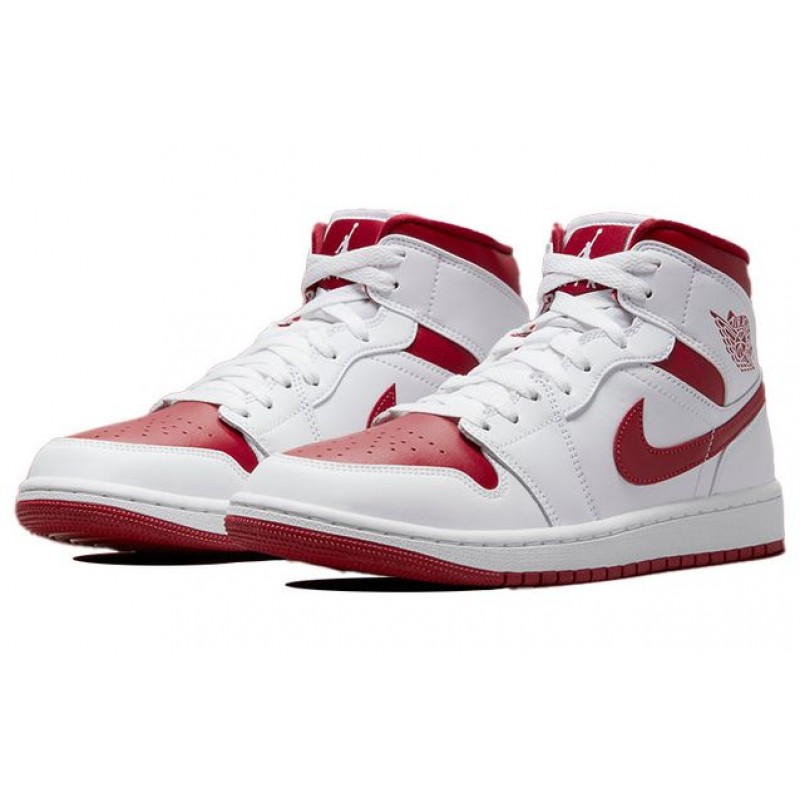 Nike Womens Air Jordan 1 Mid Reverse Chicago BQ6472-161