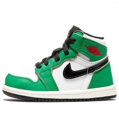 Air Jordan 1 Retro High OG TD 'Lucky Green' Lucky Green/Black/White/Sail CU0450-300