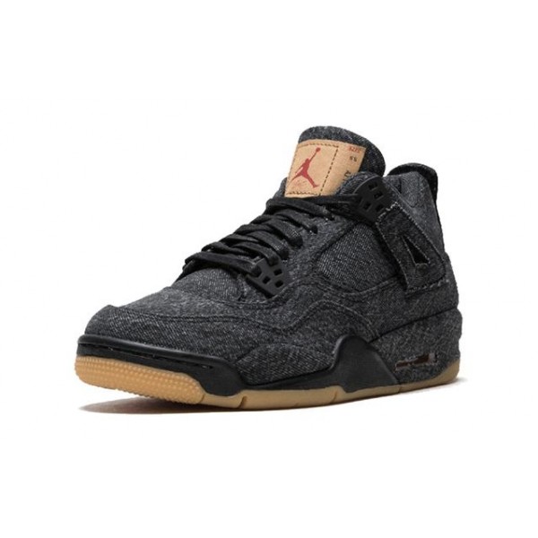 Air Jordan 4 Retro Levis NRG GS Levis - Black Denim AQ9103-001