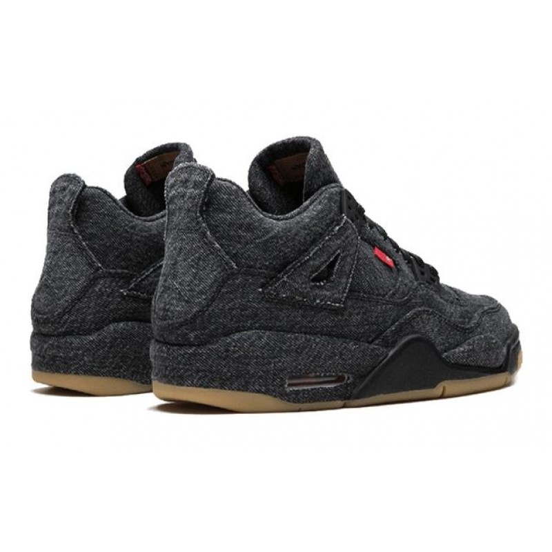 Air Jordan 4 Retro Levis NRG GS Levis - Black Denim AQ9103-001