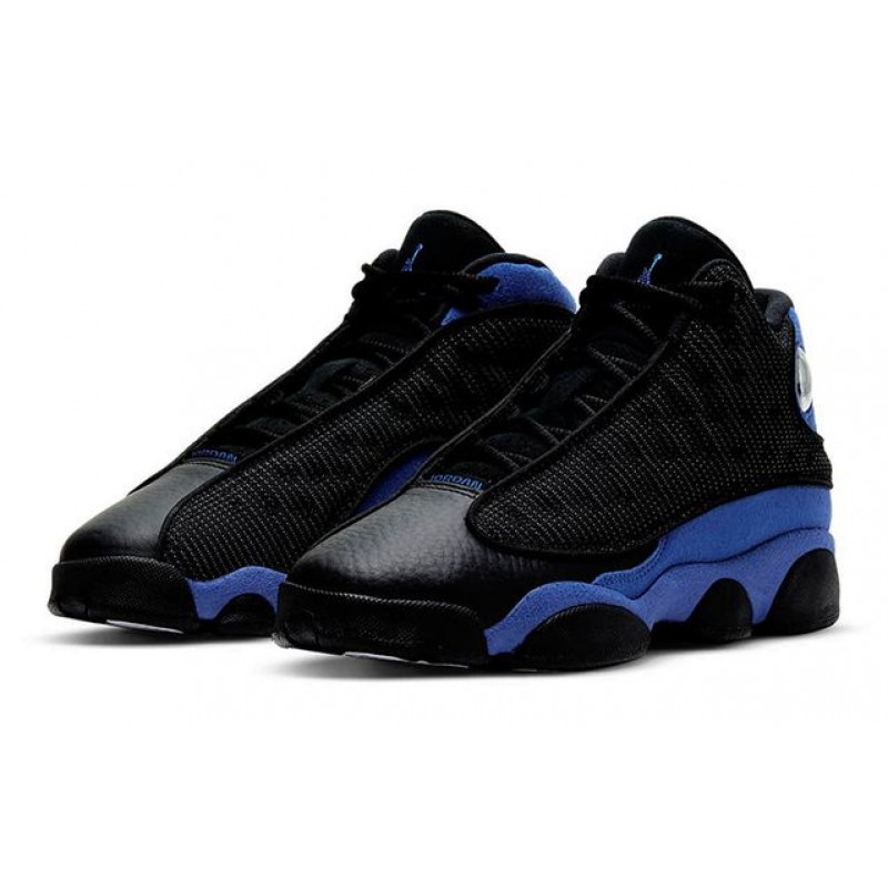 Air Jordan 13 Retro GS 'Black Royal' Black/Black/White/Hyper Royal 884129-040