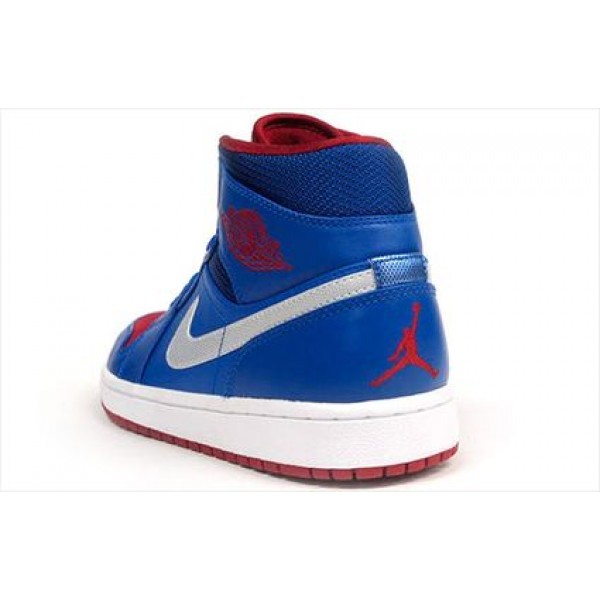 Air Jordan 1 Mid Game Royal Gym Red 554724-407