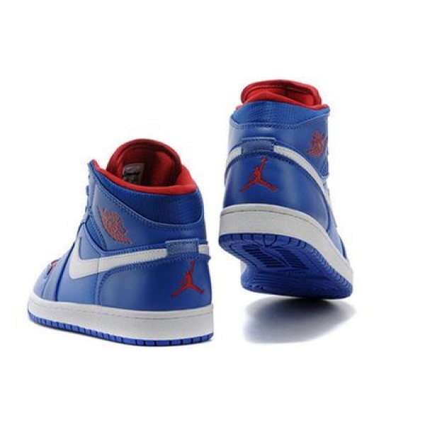 Air Jordan 1 Mid Game Royal Gym Red 554724-407