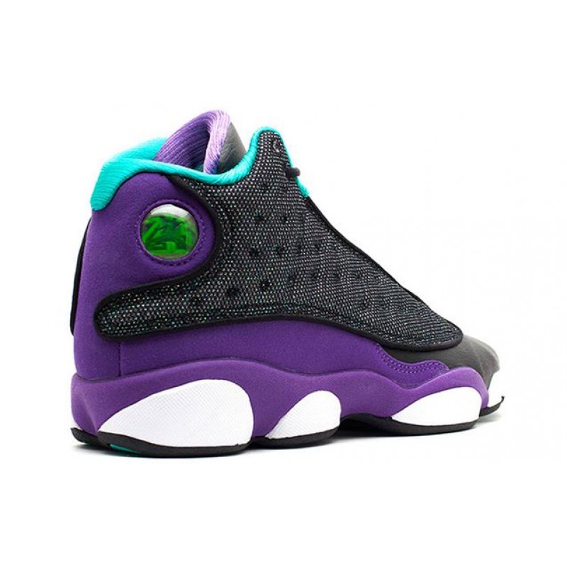 Air Jordan 13 GS 'Violet Teal' Black/Atomic Teal/Ultraviolet Grape/White 439358-027