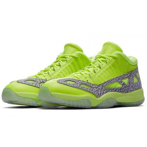 Air Jordan 11 Retro Low IE 'Volt' Volt/Volt-Cement Grey 919712-700