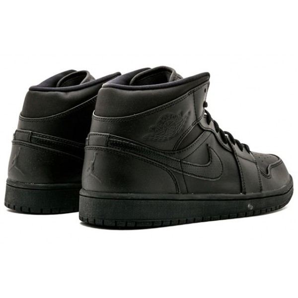 Air Jordan 1 Mid Black 554724-034