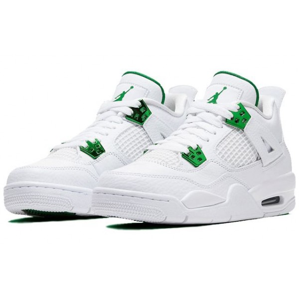 Air Jordan 4 Retro GS Metallic Pack - Pine Green 408452-113