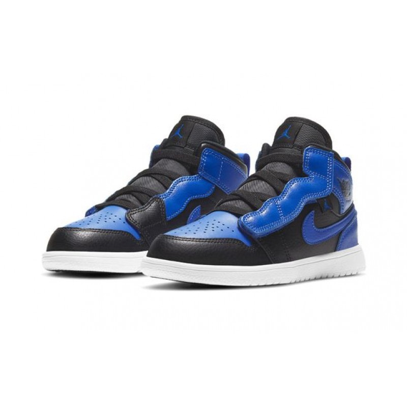 Air Jordan 1 Mid ALT PS 'Hyper Royal' Black/Hyper Royal/White AR6351-077