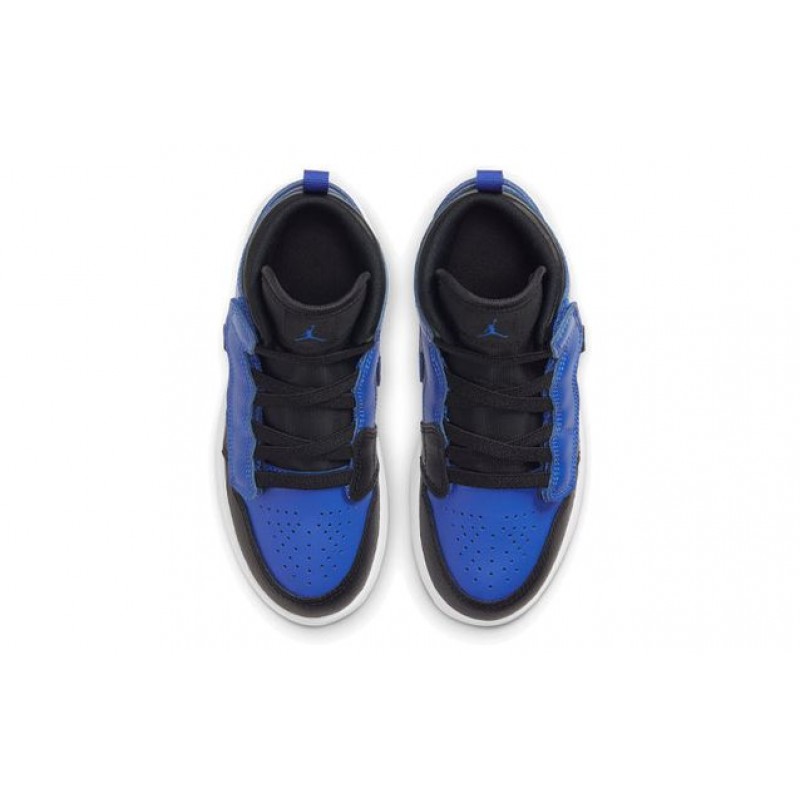 Air Jordan 1 Mid ALT PS 'Hyper Royal' Black/Hyper Royal/White AR6351-077