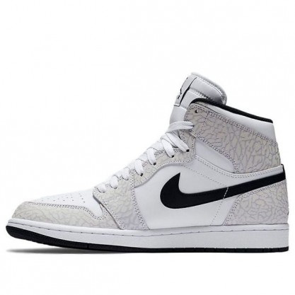 Air Jordan 1 Retro High White Elephant Print 839115-106