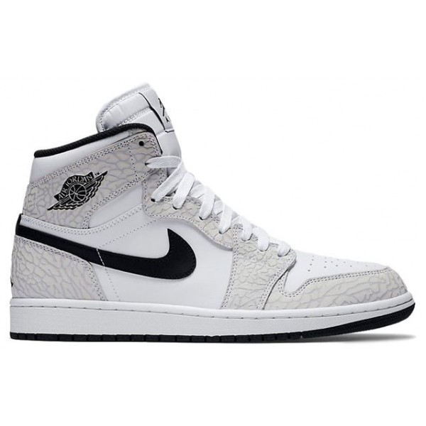 Air Jordan 1 Retro High White Elephant Print 839115-106