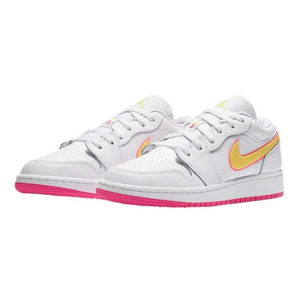 Air Jordan 1 Low Edge Glow GS Lemon Venom CV4610-100