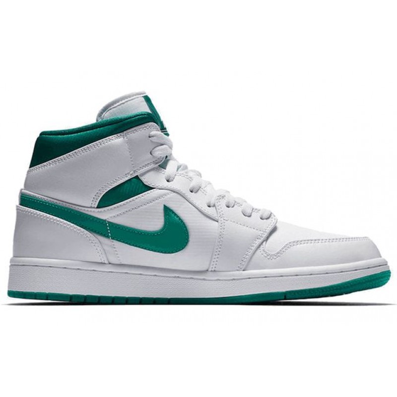 Air Jordan 1 Mid White Mystic Green CD6759-103