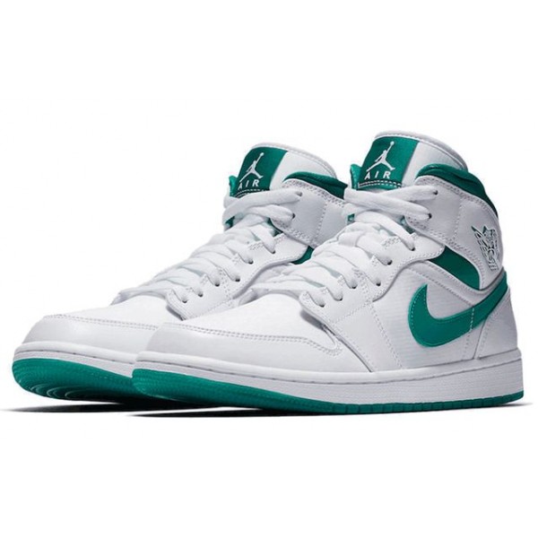 Air Jordan 1 Mid White Mystic Green CD6759-103