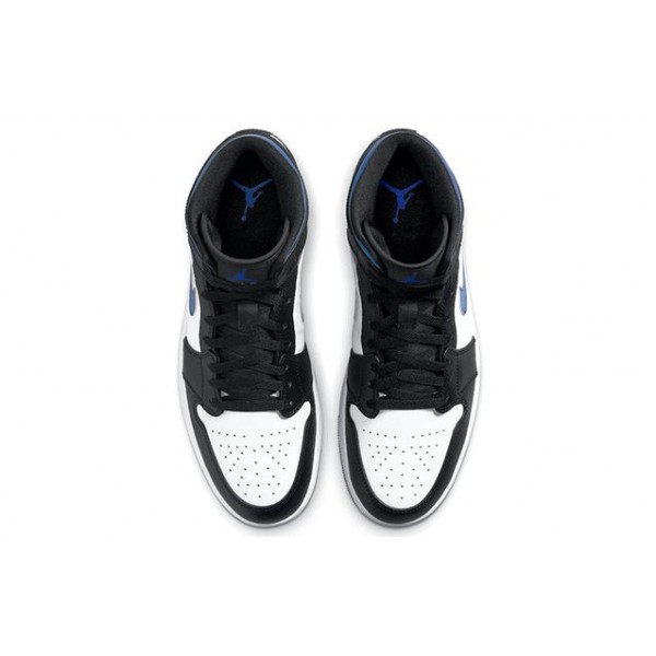 Air Jordan 1 Mid White Black Royal 554724-140