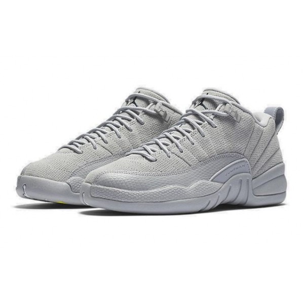 Air Jordan 12 Retro Low BG Wolf Grey 308305-002