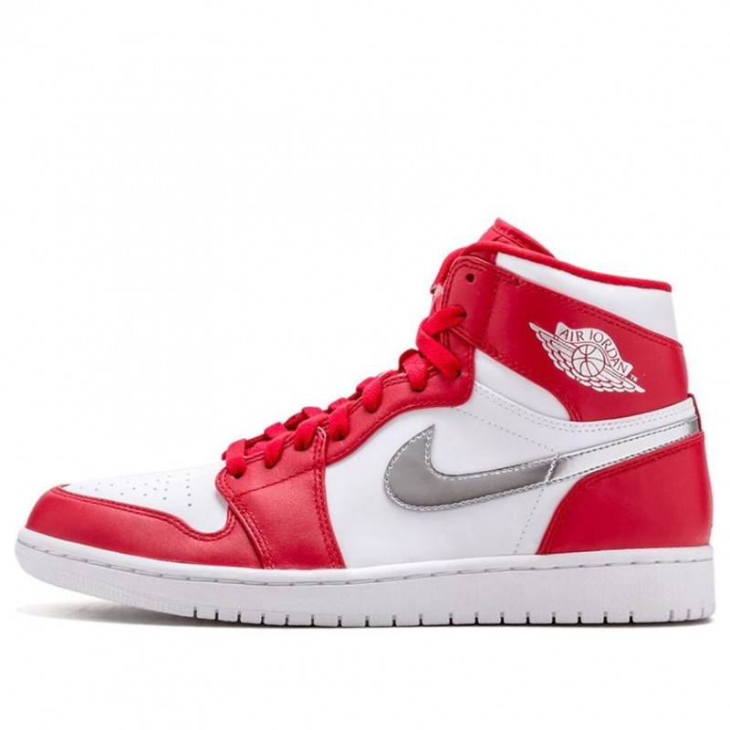 Air Jordan 1 Retro High Gym Red Metallic Silver 332550-602