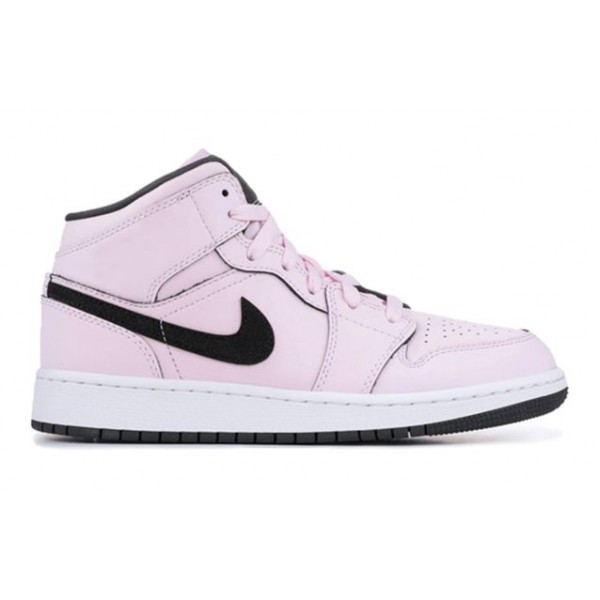 Air Jordan 1 Mid GS Pink Foam 555112-601