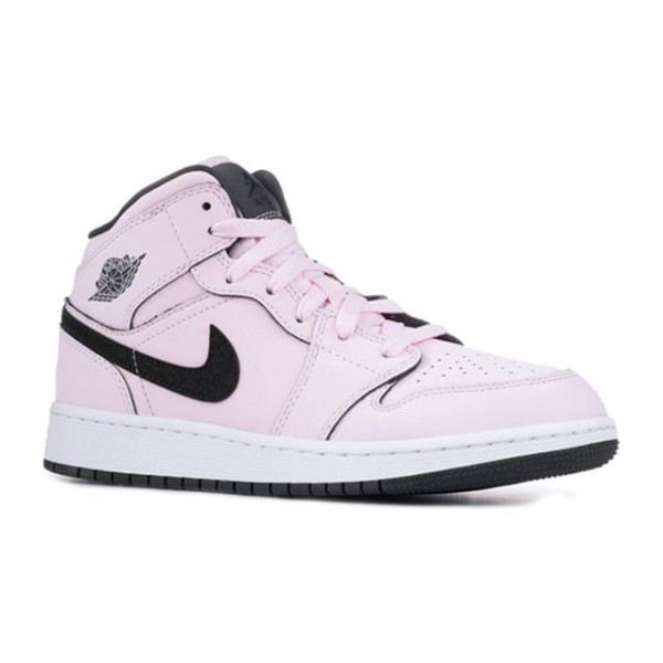 Air Jordan 1 Mid GS Pink Foam 555112-601