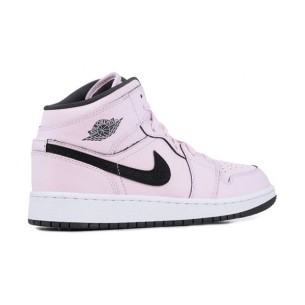 Air Jordan 1 Mid GS Pink Foam 555112-601