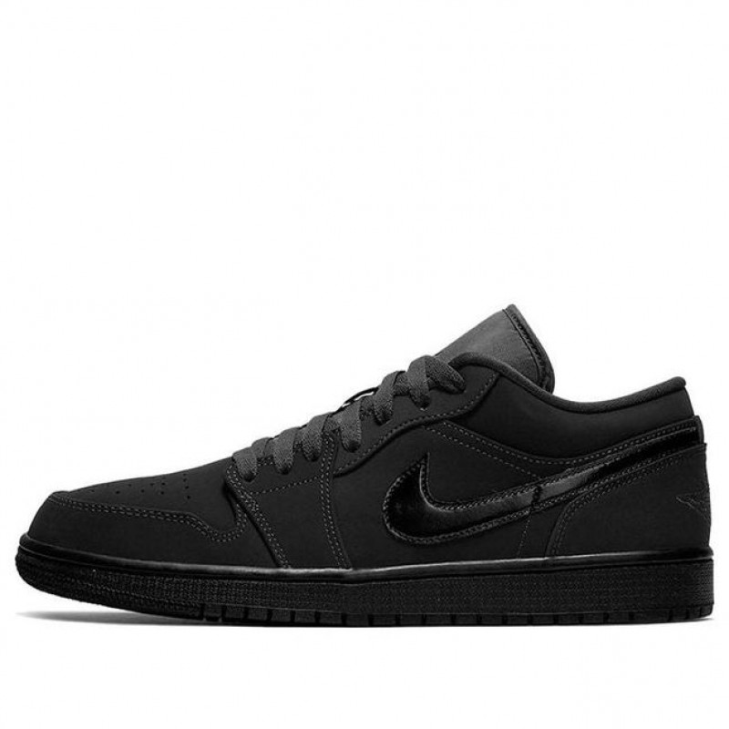 Air Jordan 1 Low 'Triple Black' Black/Black/Black 553558-056