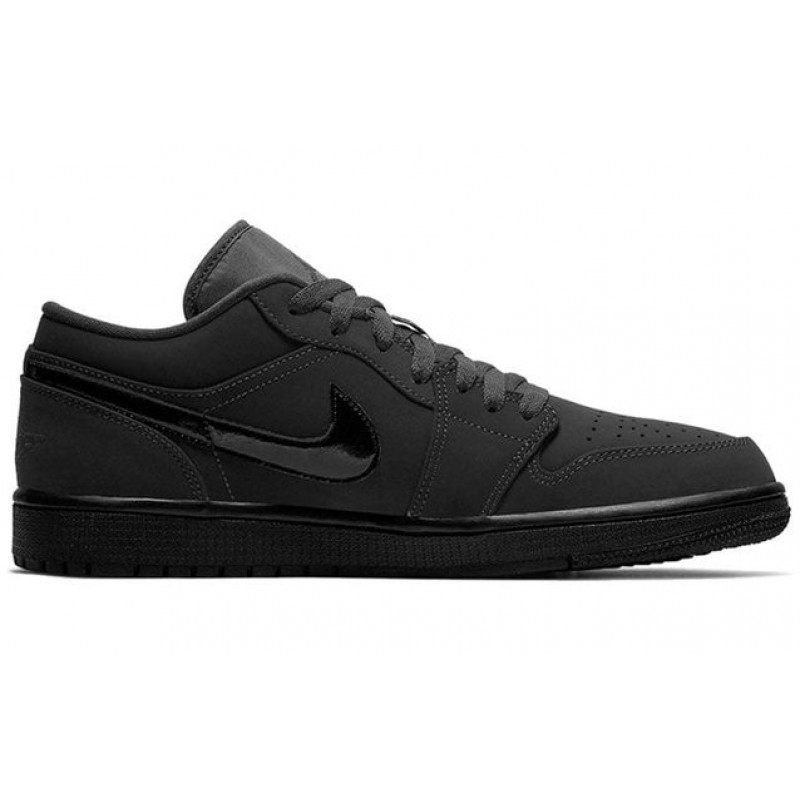 Air Jordan 1 Low 'Triple Black' Black/Black/Black 553558-056