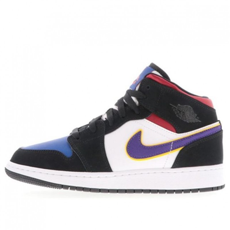 Air Jordan 1 Mid SE GS Lakers - Top 3 BQ6931-005