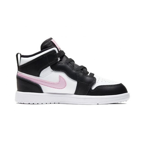 Air Jordan 1 Mid ALT BP White Light Arctic Pink (PS) AT4612-103