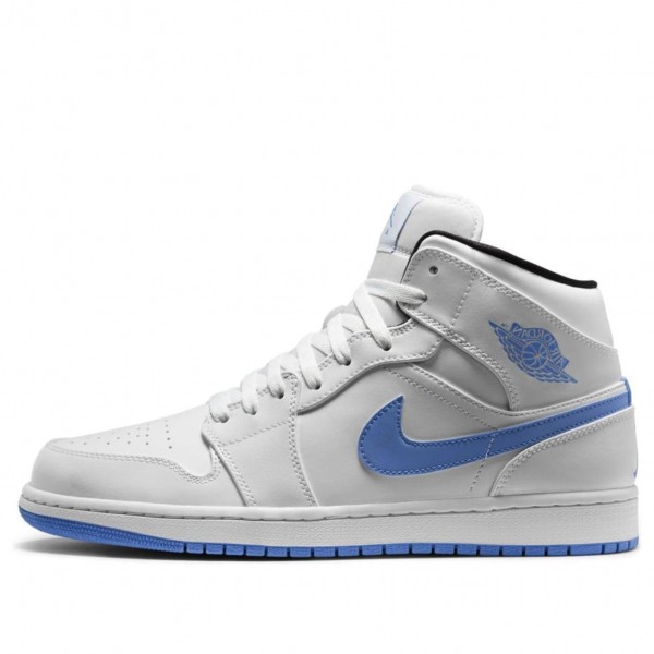 Air Jordan 1 Mid White Legend Blue 554724-127