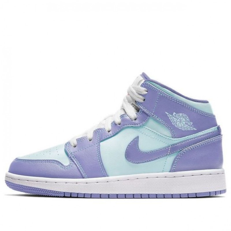 Air Jordan 1 Mid GS Purple Pulse 554725-500