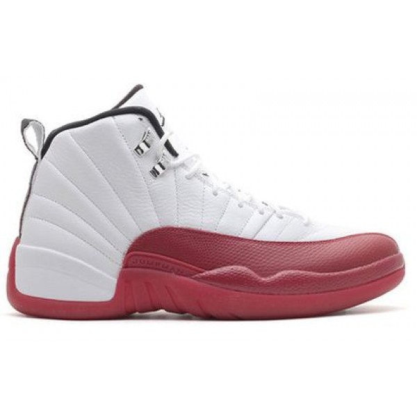 Air Jordan 12 Retro GS 'Cherry' 2009 White/Black-Varsity Red 153265-110