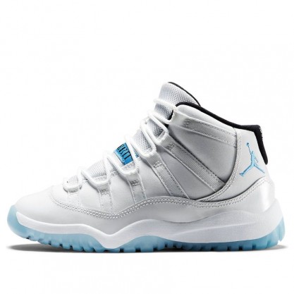 Air Jordan 11 Retro PS 'Legend Blue' White/Legend Blue 378039-117