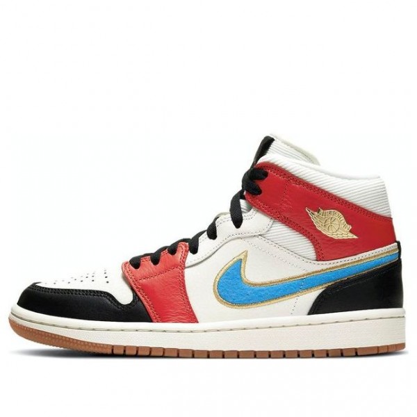 Womens WMNS Air Jordan 1 Mid SE Let(Her)Man DC1426-100