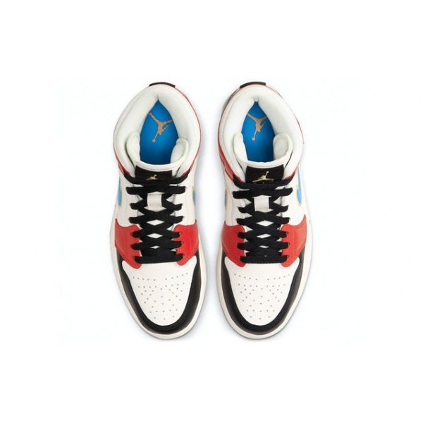 Womens WMNS Air Jordan 1 Mid SE Let(Her)Man DC1426-100