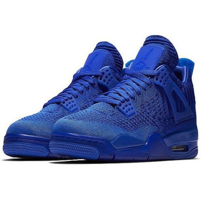 Air Jordan 4 Flyknit Hyper Royal AQ3559-400