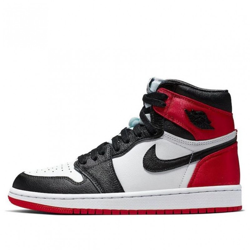 Womens WMNS Air Jordan 1 High OG Satin Black Toe CD0461-016