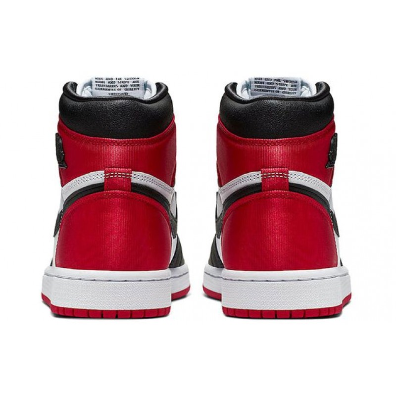 Womens WMNS Air Jordan 1 High OG Satin Black Toe CD0461-016